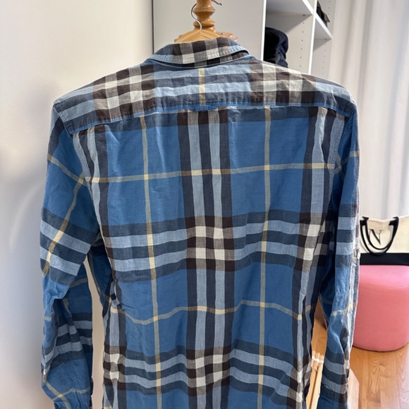 Men’s Burberry Shirt Medium - Picture 3 of 4